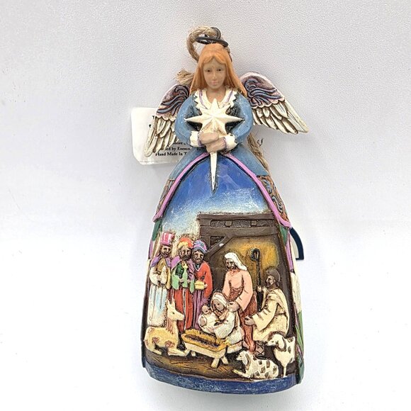 Jim Shore 2006 Heartwood Creek Angel Nativity Gown Christmas Ornament V4005767 - Picture 2 of 10